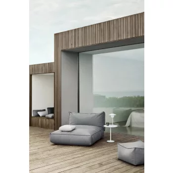 BLOMUS STAY Day Bed 62006 szürke kültéri vízhatlan babzsák napozóágy
