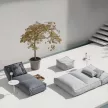 BLOMUS STAY Cushion 62009 szürke kültéri vízhatlan párna