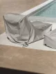 BLOMUS STAY Lounger 62036 szürke levehető védőhuzat babzsák fekvőfotelhez