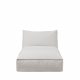 BLOMUS STAY Day Bed 62043 fehér kültéri vízhatlan babzsák napozóágy