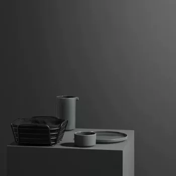 BLOMUS DELARA 63871 fekete kenyeres kosár