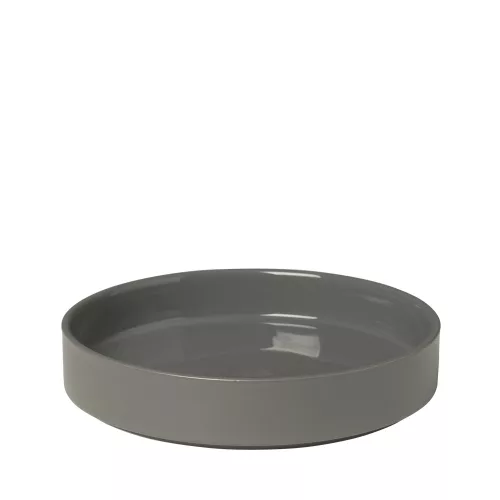 BLOMUS PILAR 63963 szürke mélytányér