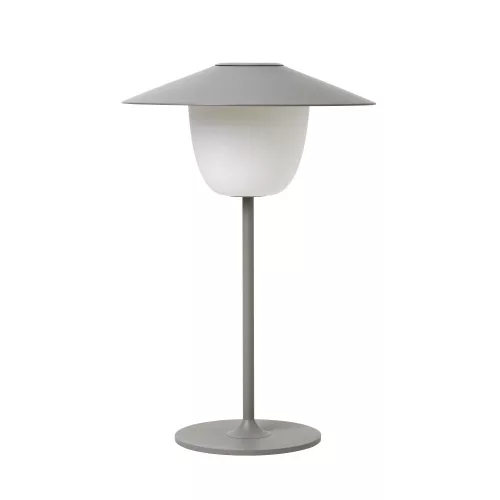 BLOMUS ANI LAMP 65929 szürke USB-s akkumulátoros hordozható asztali lámpa