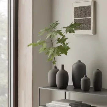 BLOMUS FERA 65990 barnásszürke konzolasztal