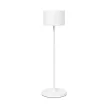 BLOMUS FAROL 66124 fehér USB-s akkumulátoros mobil asztali lámpa