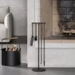 BLOMUS ASHI 66155 barna-fekete 5 részes kandalló szerszám szett