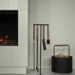 BLOMUS ASHI 66157 barna-fekete 3 részes kandalló szerszám szett