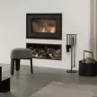BLOMUS ASHI 66165 barna-fekete tűzifa tároló edény