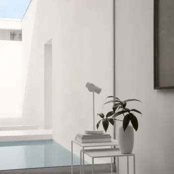 BLOMUS FERA 66198 fehér 2 db-os lerakó asztal szett