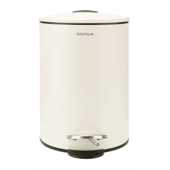 BLOMUS TUBO 68889 törtfehér fürdőszobai pedálos szemetes kuka
