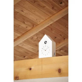 LEMNOS BIRDHOUSE NY16-12-WH fehér kakukkos óra