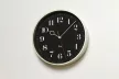 LEMNOS RIKI RING SEIKO WR20-05-BK fekete-ezüst hangtalan falióra