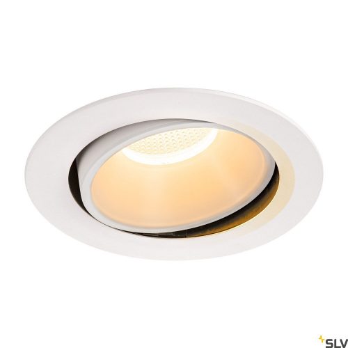 SLV NUMINOS MOVE DL XL 1003713 fehér állítható süllyesztett LED spot lámpa