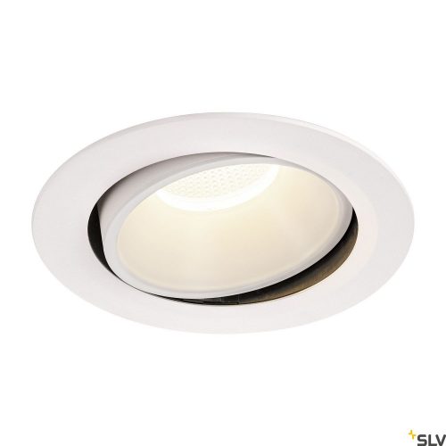 SLV NUMINOS MOVE DL XL 1003764 fehér állítható süllyesztett LED spot lámpa