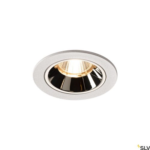 SLV NUMINOS DL S 1003783 fehér-króm süllyesztett LED spot lámpa