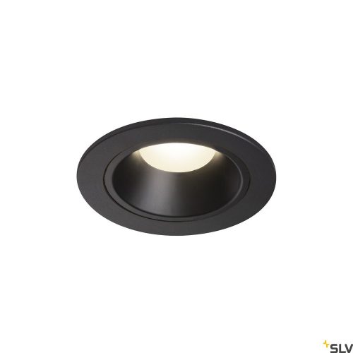 SLV NUMINOS DL S 1003817 fekete süllyesztett LED spot lámpa