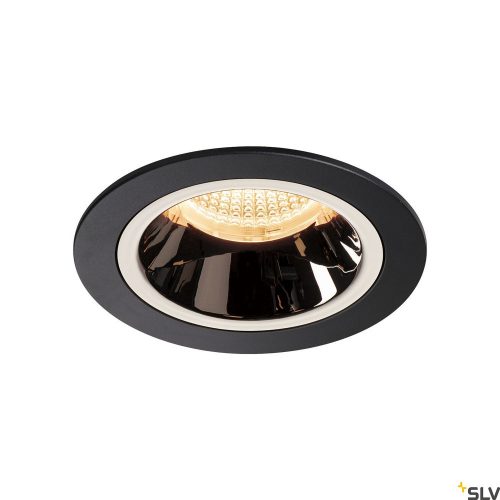 SLV NUMINOS DL M 1003843 fekete-króm süllyesztett LED spot lámpa