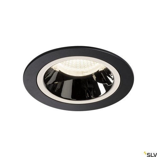 SLV NUMINOS DL M 1003891 fekete-króm süllyesztett LED spot lámpa