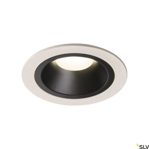 SLV NUMINOS DL M 1003904 fehér-fekete süllyesztett LED spot lámpa