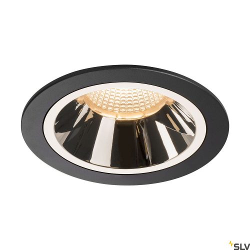 SLV NUMINOS DL L 1003918 fekete-króm süllyesztett LED spot lámpa