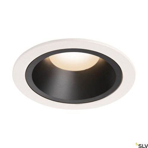 SLV NUMINOS DL L 1003955 fehér-fekete süllyesztett LED spot lámpa