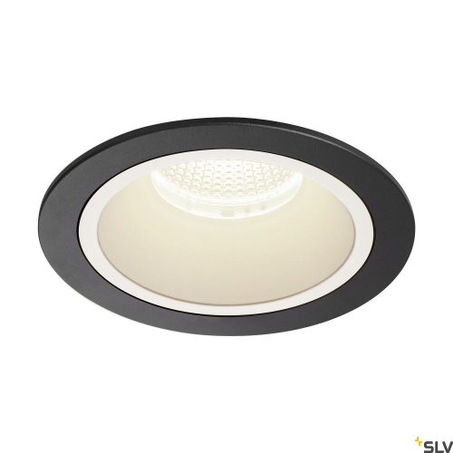 SLV NUMINOS DL L 1003965 fekete-fehér süllyesztett LED spot lámpa