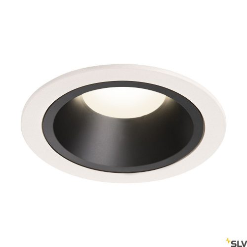 SLV NUMINOS DL L 1003976 fehér-fekete süllyesztett LED spot lámpa