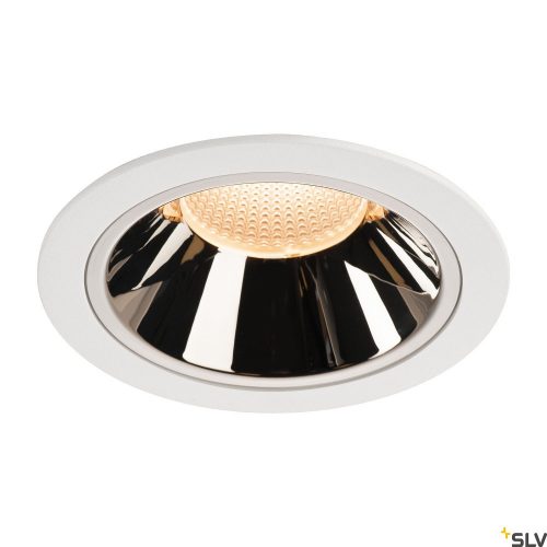 SLV NUMINOS DL XL 1003999 fehér-króm süllyesztett LED spot lámpa