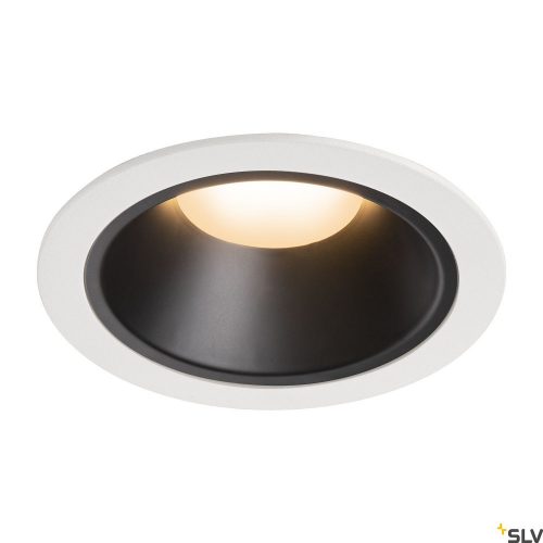 SLV NUMINOS DL XL 1004003 fehér-fekete süllyesztett LED spot lámpa