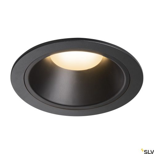 SLV NUMINOS DL XL 1004009 fekete süllyesztett LED spot lámpa