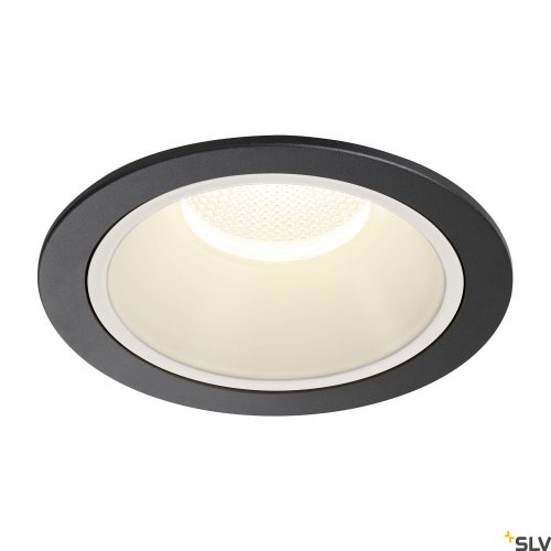 SLV NUMINOS DL XL 1004034 fekete-fehér süllyesztett LED spot lámpa