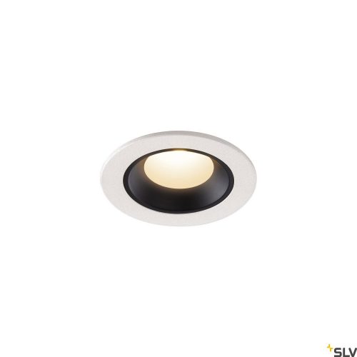 SLV NUMINOS XS 1005526 fehér-fekete süllyesztett LED spot lámpa