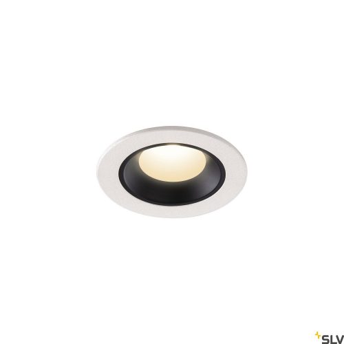 SLV NUMINOS XS 1005550 fehér-fekete süllyesztett LED spot lámpa