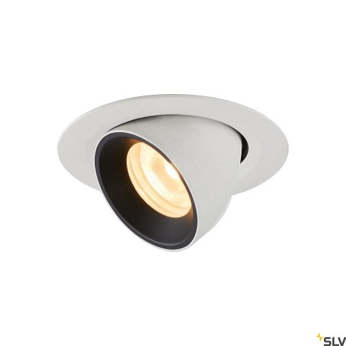 SLV NUMINOS GIMBLE XS 1005846 fehér-fekete billenthető süllyesztett LED spot lámpa