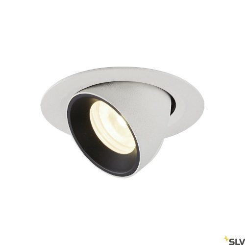 SLV NUMINOS GIMBLE XS 1005861 fehér-fekete billenthető süllyesztett LED spot lámpa