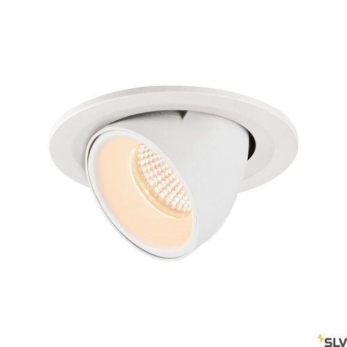 SLV NUMINOS GIMBLE S 1005883 fehér billenthető süllyesztett LED spot lámpa