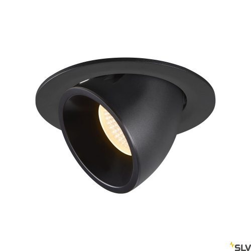 SLV NUMINOS GIMBLE L 1005996 fekete billenthető süllyesztett LED spot lámpa