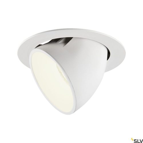 SLV NUMINOS GIMBLE XL 1006075 fehér billenthető süllyesztett LED spot lámpa