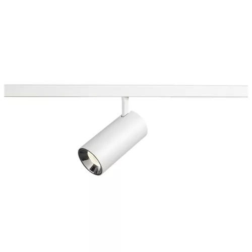 NUMINOS® S 48V fehér-króm 4000K 16W 20° állítható LED spot lámpa 48V-os alacsony feszültségű sínhez