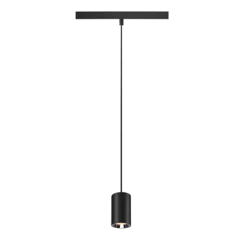   NUMINOS® XS 48V fekete-króm 8.7W 670lm 2700K CRI90 20° függesztett LED spot lámpa 48V-os alacsony feszültségű sínhez