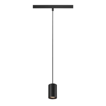   NUMINOS® XS 48V fekete 8.7W 640lm 2700K CRI90 55° függesztett LED spot lámpa 48V-os alacsony feszültségű sínhez