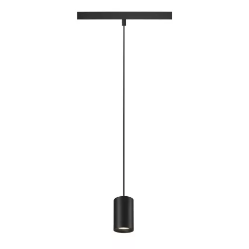 NUMINOS® XS 48V fekete 4000K 55° 1.5m -es függesztett LED spot lámpa 48V-os alacsony feszültségű sínhez