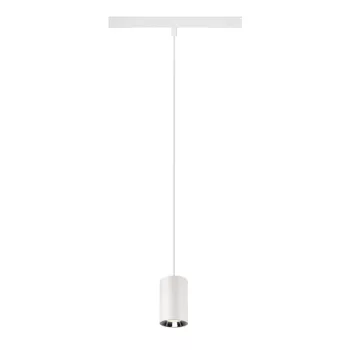   NUMINOS® XS 48V fehér-króm 4000K 40° 1.5m -es függesztett LED spot lámpa 48V-os alacsony feszültségű sínhez