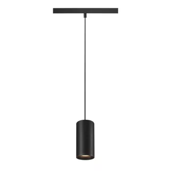   NUMINOS® S 48V fekete 16W 960lm 2700K CRI90 55° függesztett LED spot lámpa 48V-os alacsony feszültségű sínhez