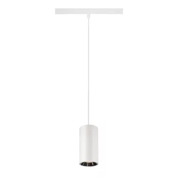  NUMINOS® S 48V fehér-króm 16W 960lm 2700K CRI90 20° függesztett LED spot lámpa 48V-os alacsony feszültségű sínhez