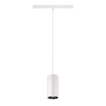   NUMINOS® S 48V fehér-króm 16W 1050lm 3000K CRI90 40° függesztett LED spot lámpa 48V-os alacsony feszültségű sínhez