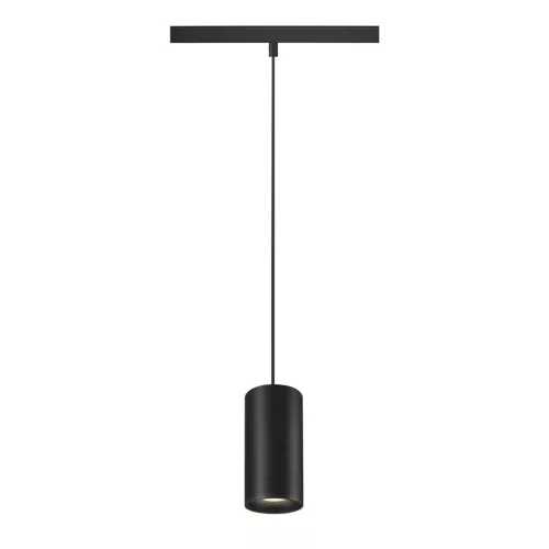 NUMINOS® S 48V fekete 4000K 20° 1.5m -es függesztett LED spot lámpa 48V-os alacsony feszültségű sínhez