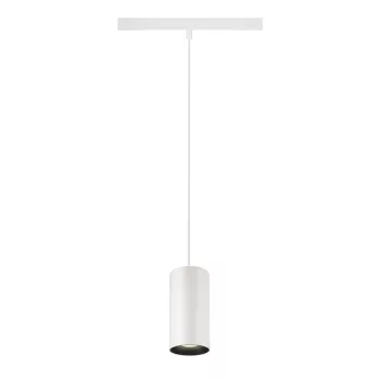   NUMINOS® S 48V fehér-fekete 4000K 55° 1.5m -es függesztett LED spot lámpa 48V-os alacsony feszültségű sínhez
