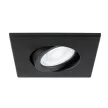 UNIVERSAL DOWNLIGHT fekete szögletes lámpa burkolat