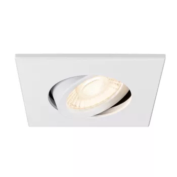 UNIVERSAL DOWNLIGHT fehér szögletes lámpa burkolat